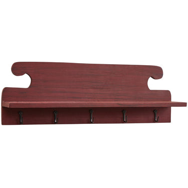 Cozy Farmhouse Shelf With Hooks - Park Designs - The Fox Decor